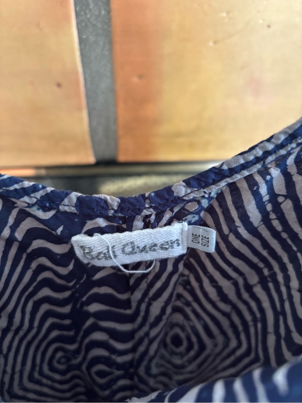 Bali Queen 100% Rayon one size dress: Boho Edge - Picture 3 of 4